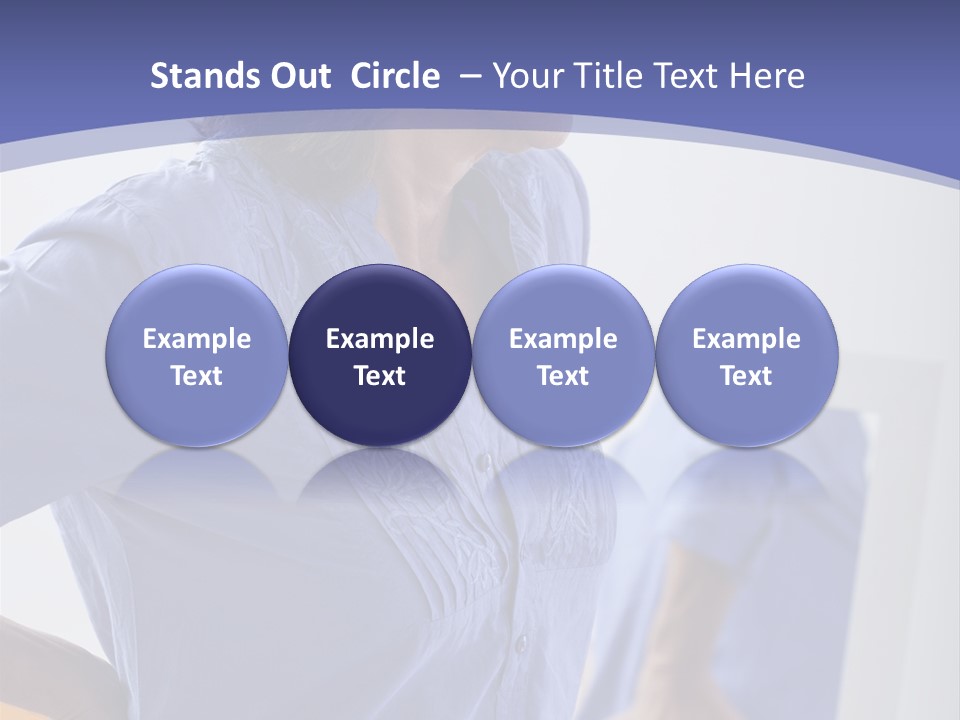 Old Human Pain PowerPoint Template