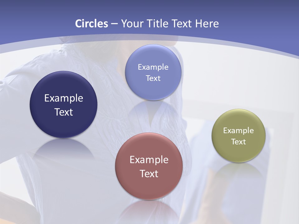 Old Human Pain PowerPoint Template