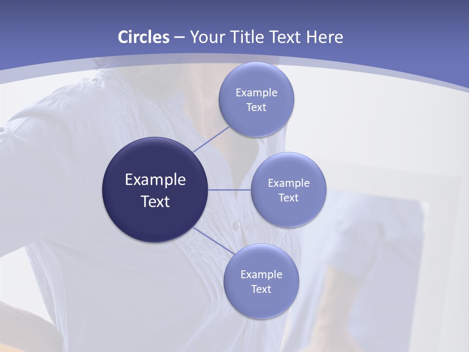 Old Human Pain PowerPoint Template