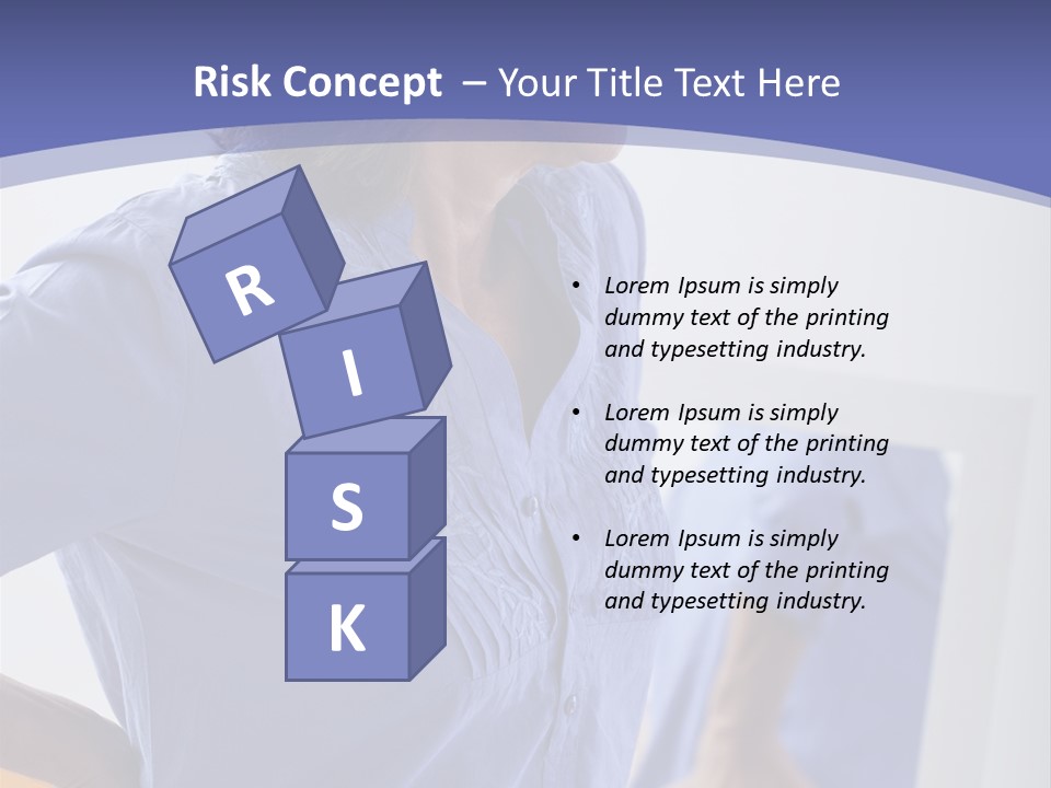 Old Human Pain PowerPoint Template