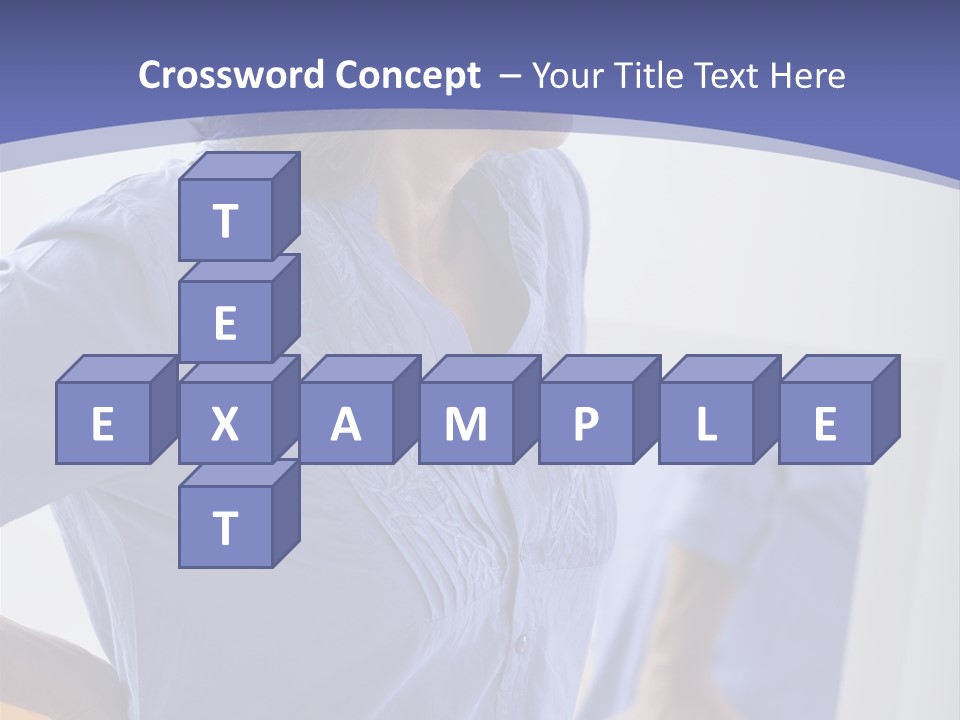 Old Human Pain PowerPoint Template