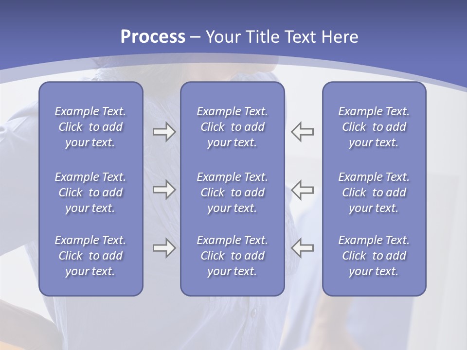 Old Human Pain PowerPoint Template