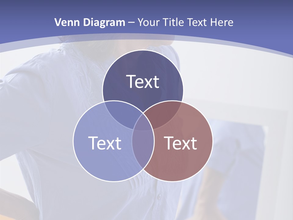 Old Human Pain PowerPoint Template