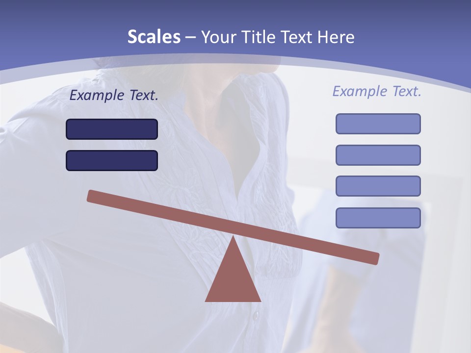Old Human Pain PowerPoint Template