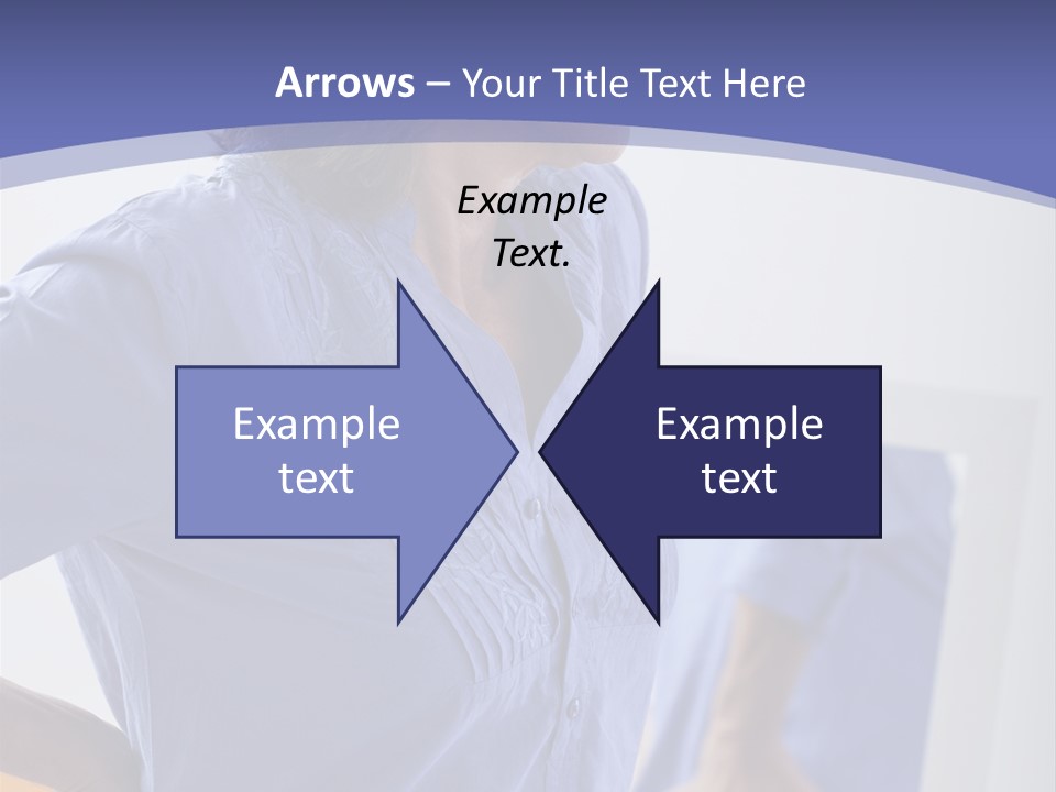 Old Human Pain PowerPoint Template