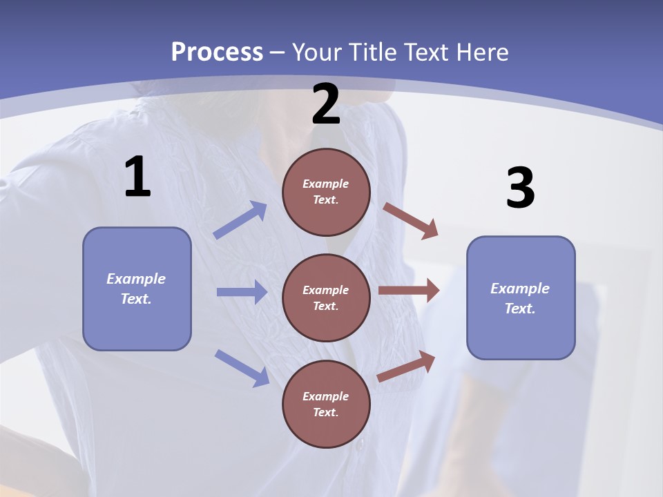 Old Human Pain PowerPoint Template