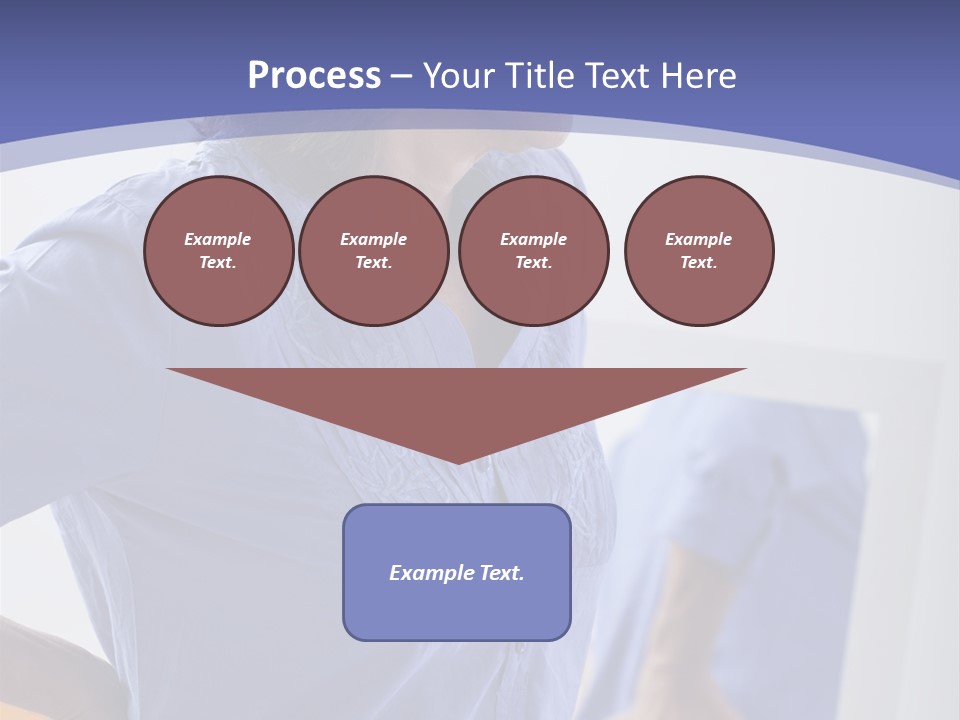 Old Human Pain PowerPoint Template