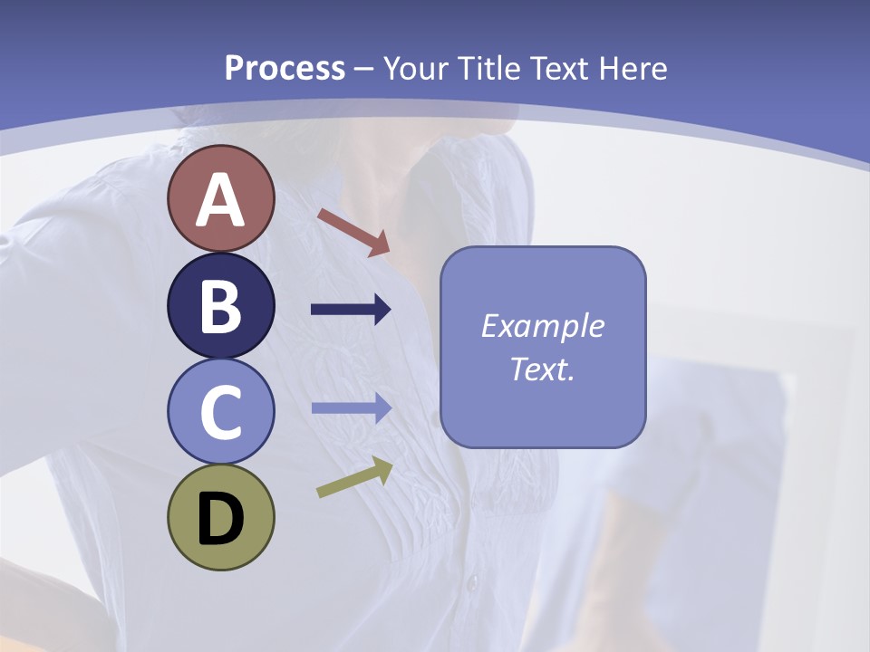 Old Human Pain PowerPoint Template