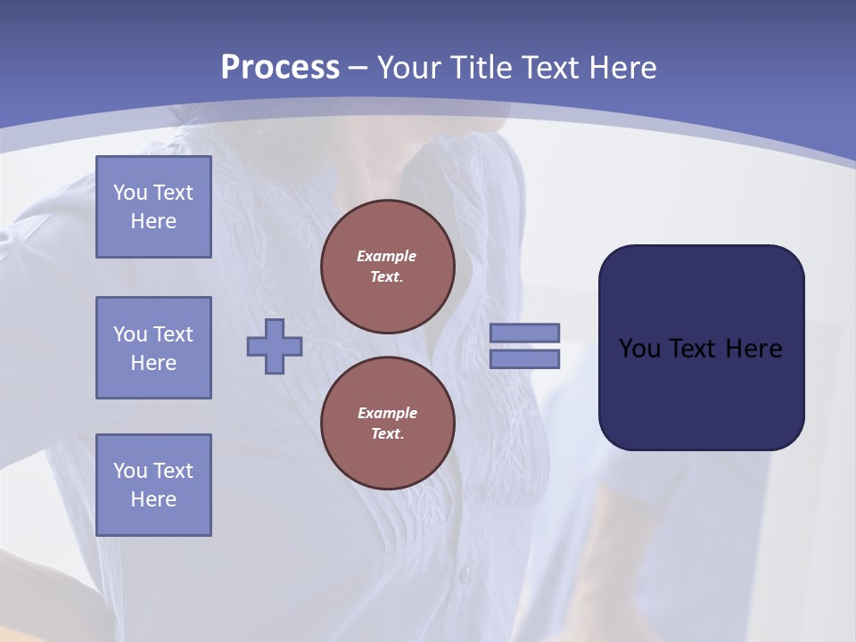 Old Human Pain PowerPoint Template