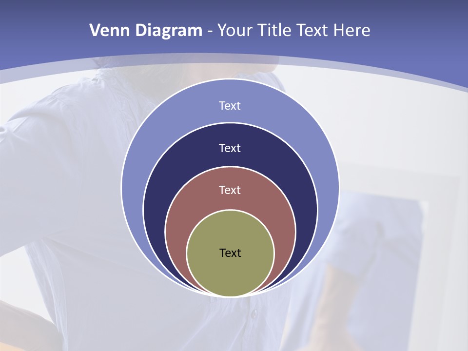 Old Human Pain PowerPoint Template