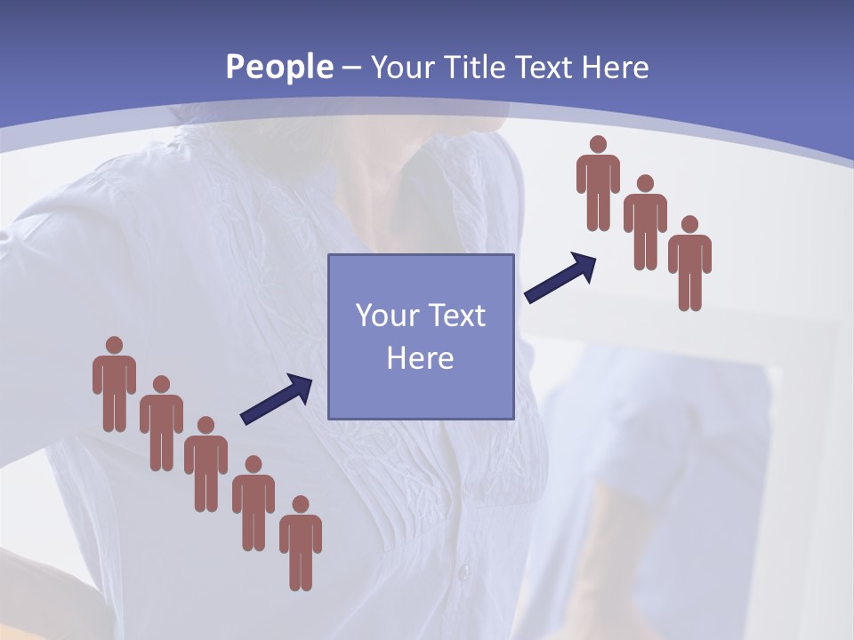 Old Human Pain PowerPoint Template