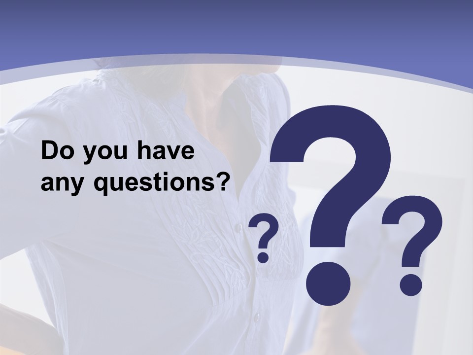 Old Human Pain PowerPoint Template