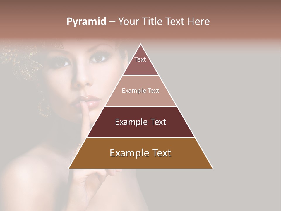 Beauty Woman Purity PowerPoint Template