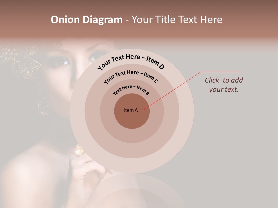 Beauty Woman Purity PowerPoint Template