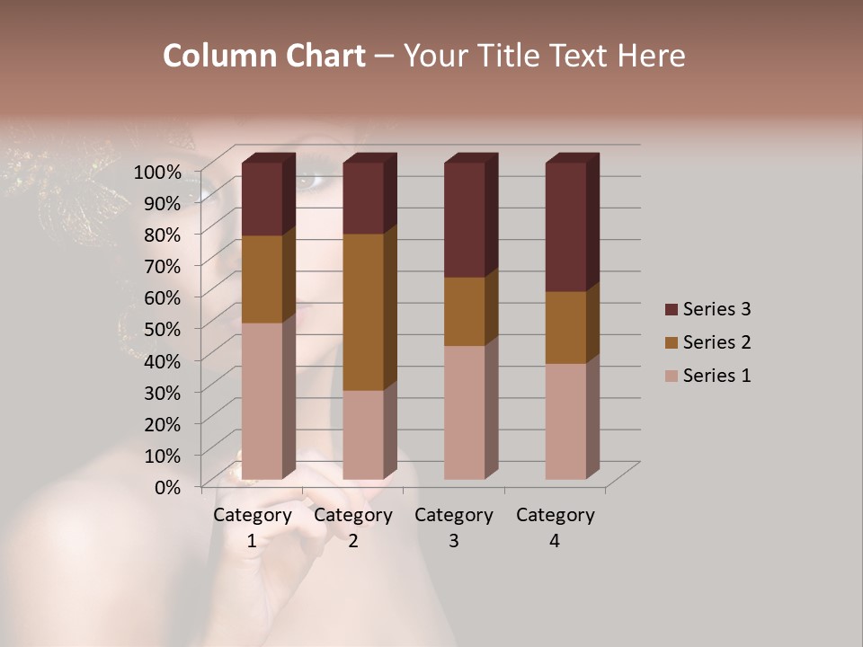 Beauty Woman Purity PowerPoint Template