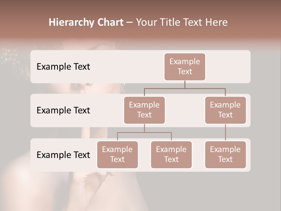 Beauty Woman Purity PowerPoint Template