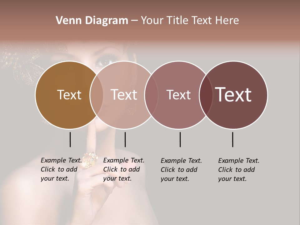 Beauty Woman Purity PowerPoint Template