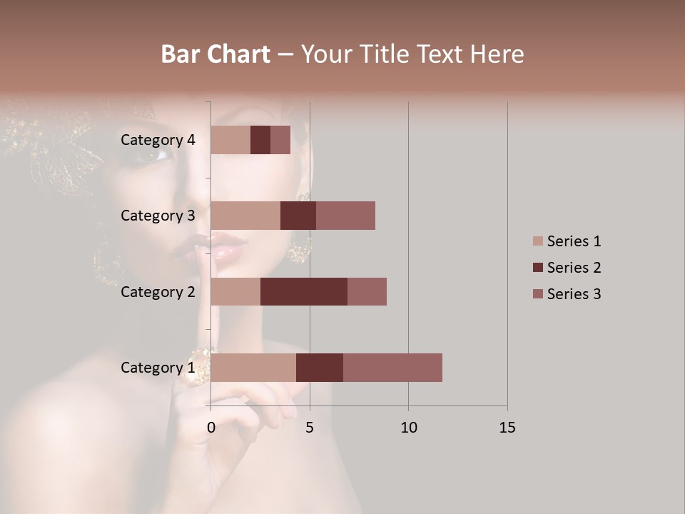 Beauty Woman Purity PowerPoint Template