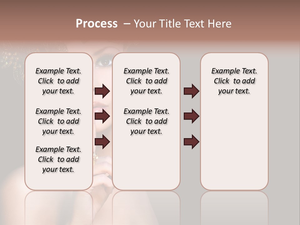 Beauty Woman Purity PowerPoint Template