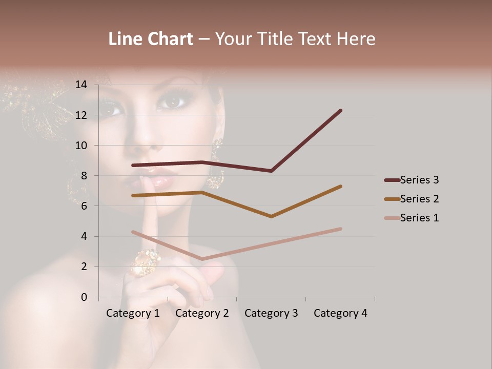 Beauty Woman Purity PowerPoint Template