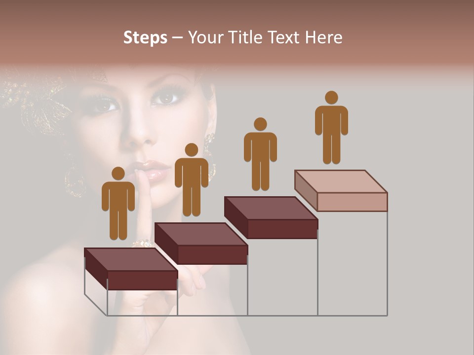 Beauty Woman Purity PowerPoint Template