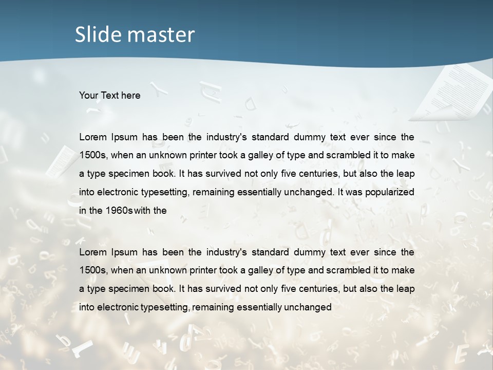 Note Concept Soft PowerPoint Template