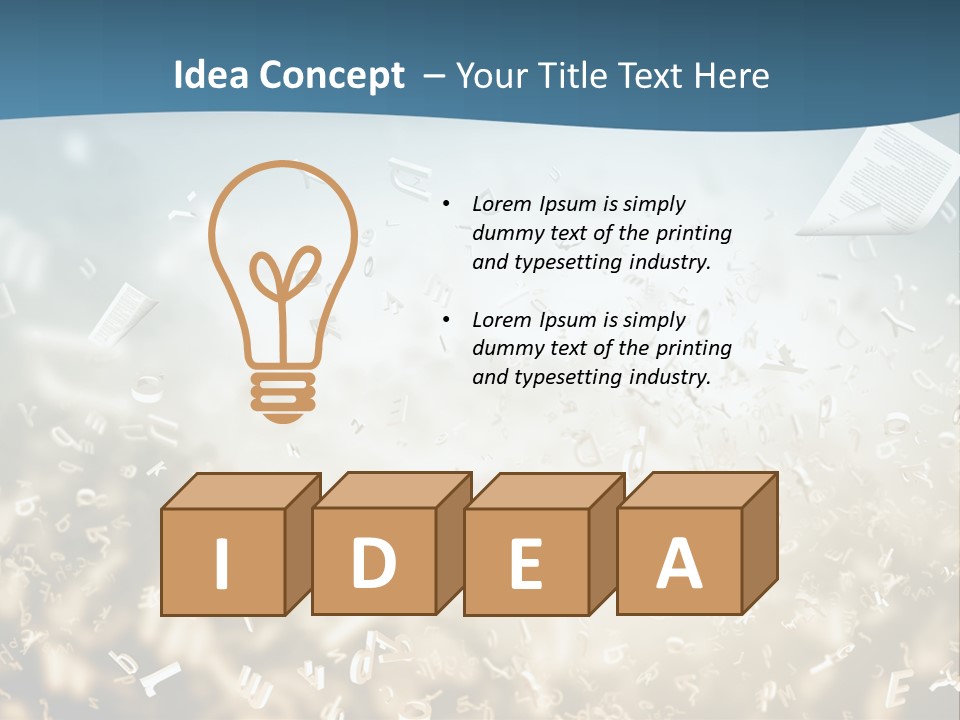 Note Concept Soft PowerPoint Template