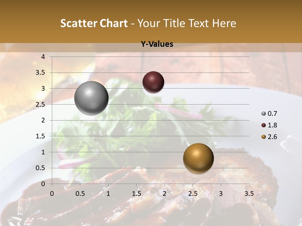 Beefsteak Plate Sirloin PowerPoint Template