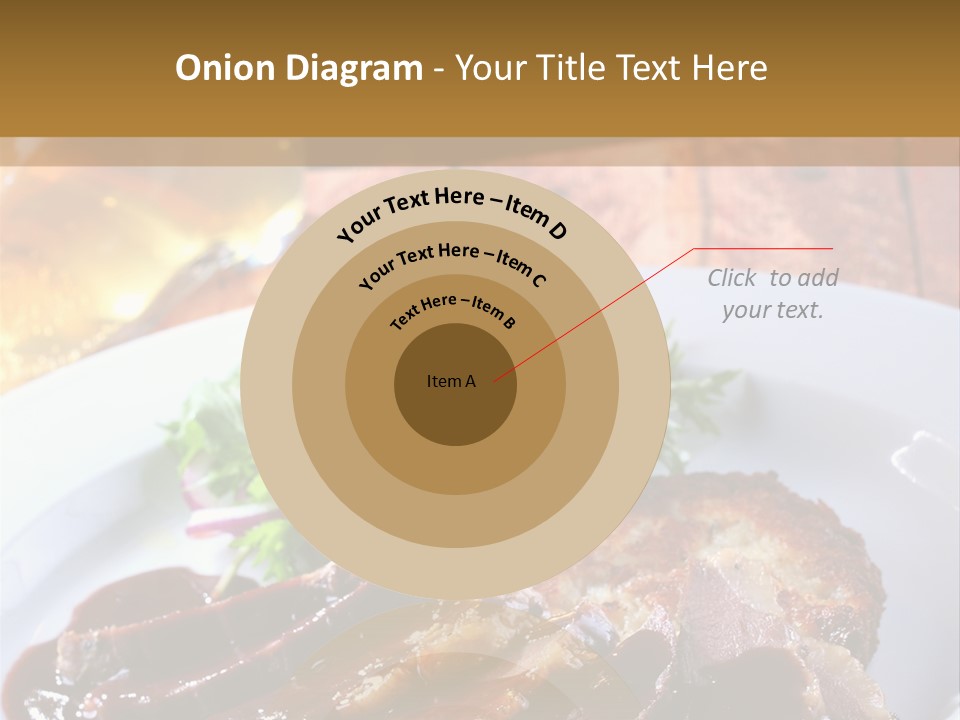 Beefsteak Plate Sirloin PowerPoint Template