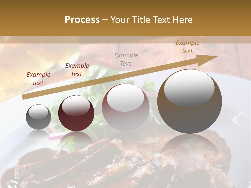 Beefsteak Plate Sirloin PowerPoint Template