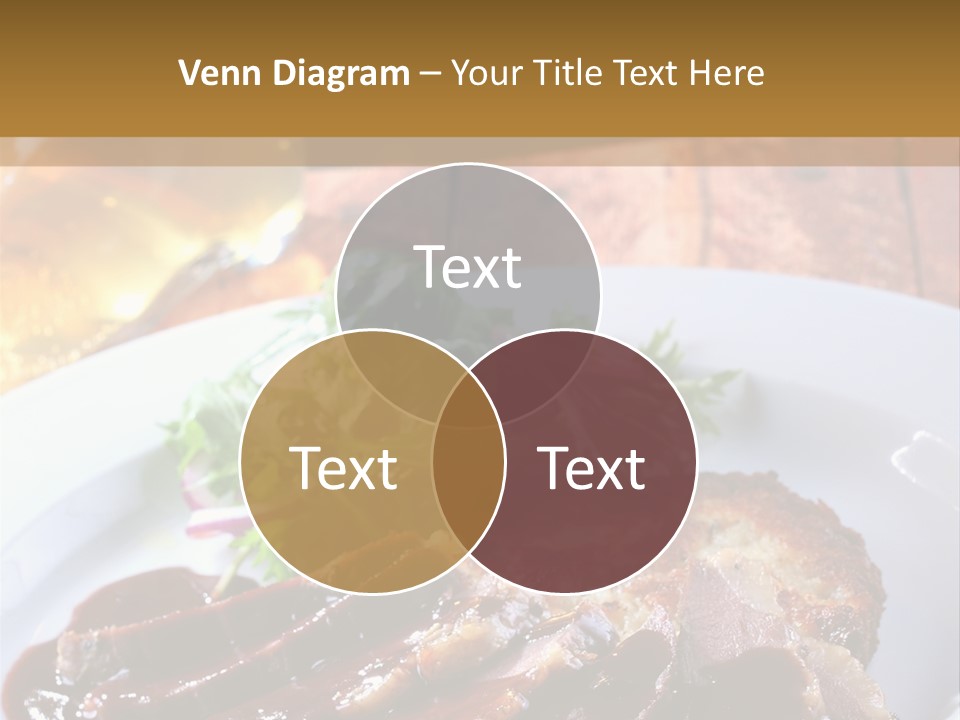 Beefsteak Plate Sirloin PowerPoint Template