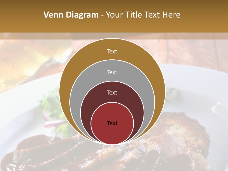 Beefsteak Plate Sirloin PowerPoint Template