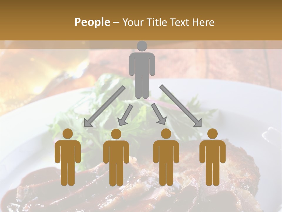 Beefsteak Plate Sirloin PowerPoint Template