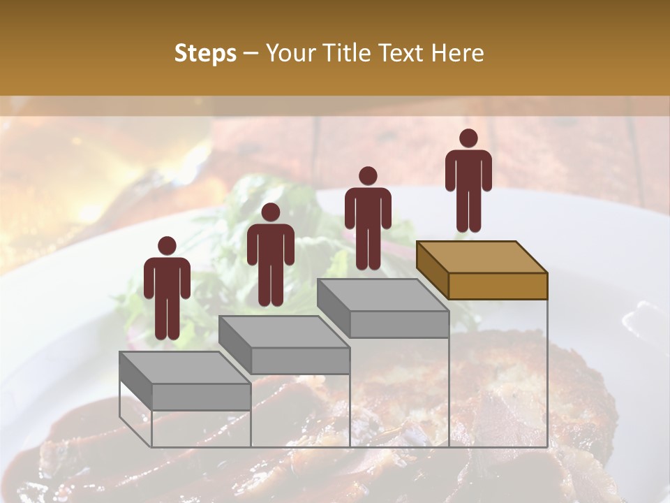 Beefsteak Plate Sirloin PowerPoint Template