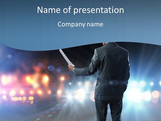 Speech President Speak PowerPoint Template