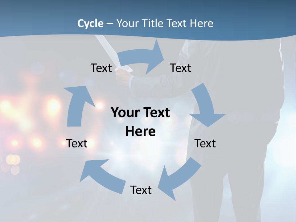 Speech President Speak PowerPoint Template