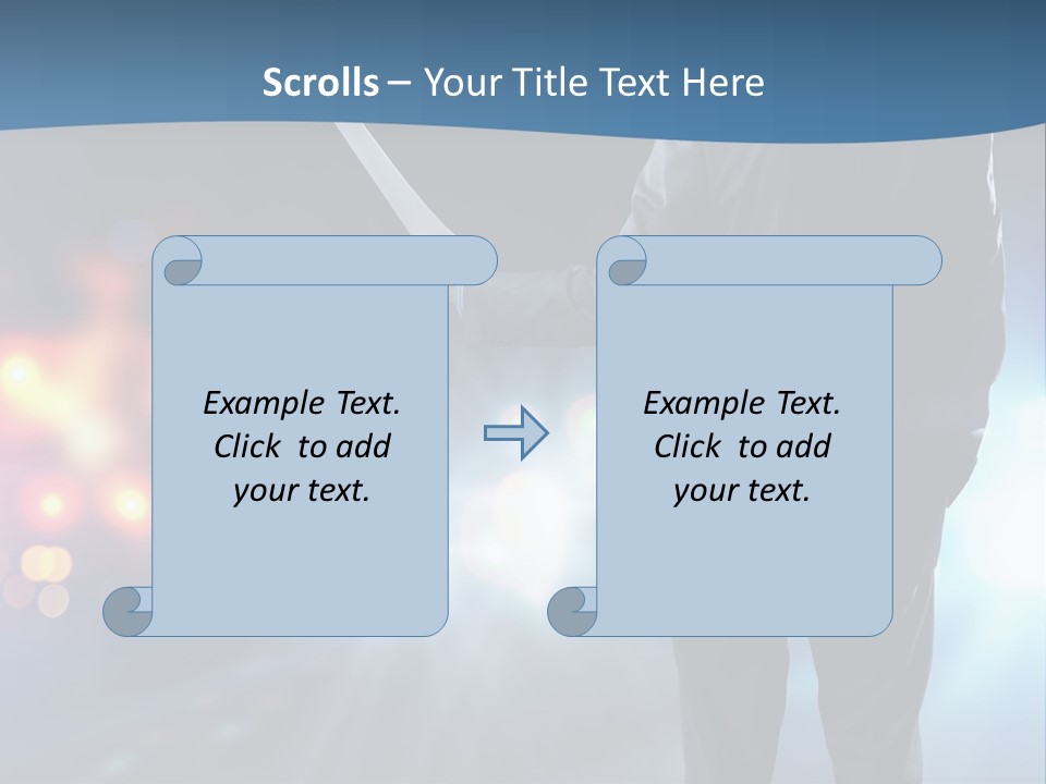 Speech President Speak PowerPoint Template