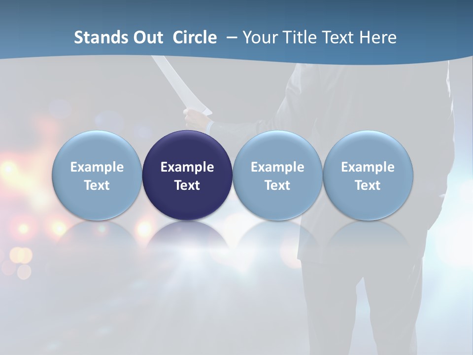 Speech President Speak PowerPoint Template