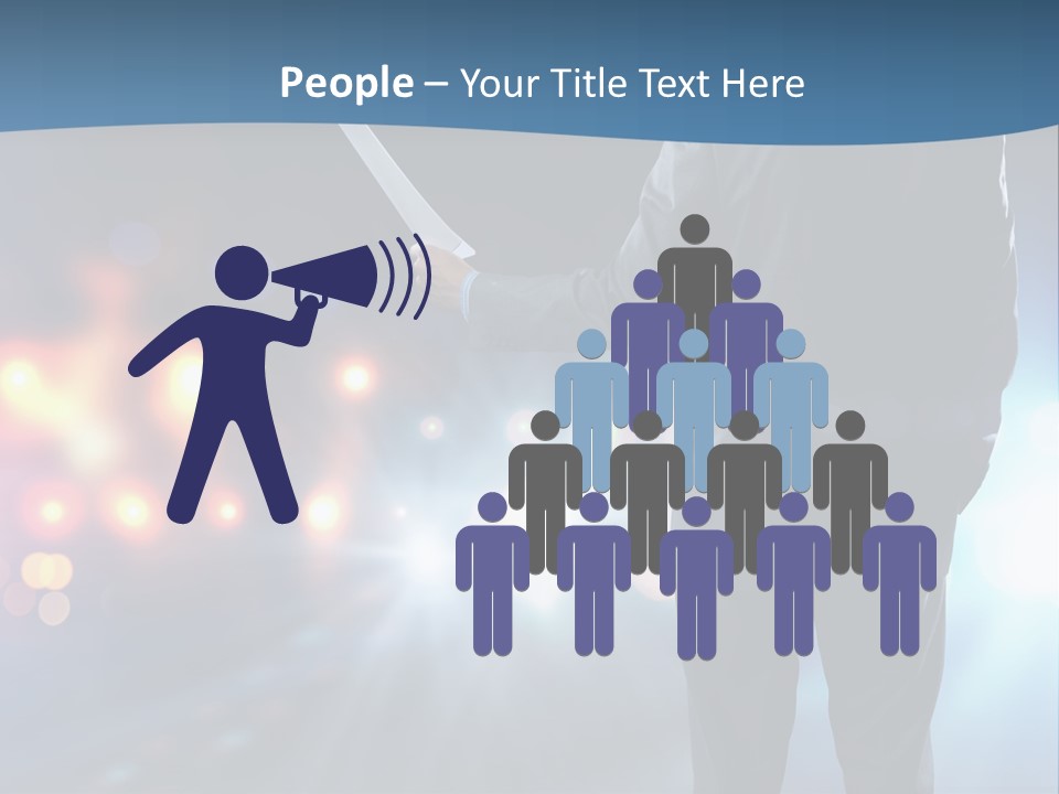 Speech President Speak PowerPoint Template