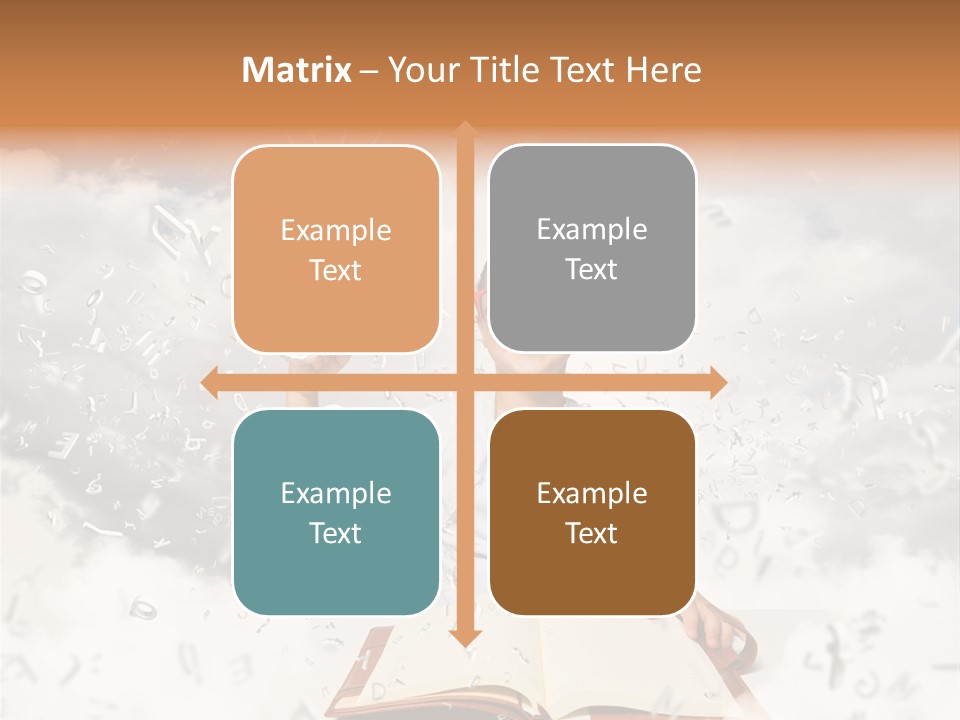 Scholar Book Pupil PowerPoint Template