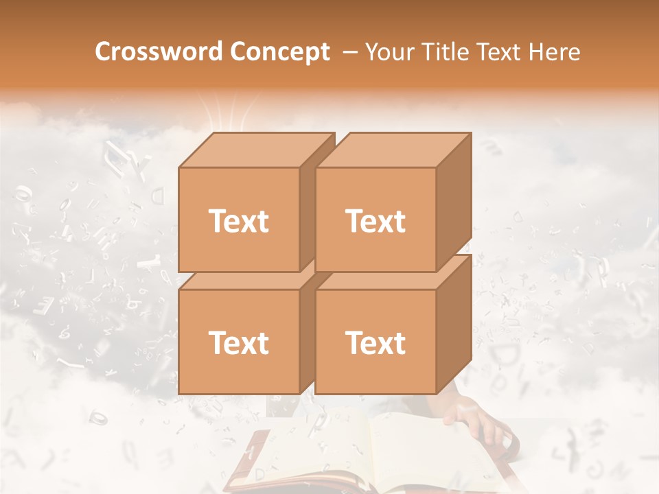 Scholar Book Pupil PowerPoint Template