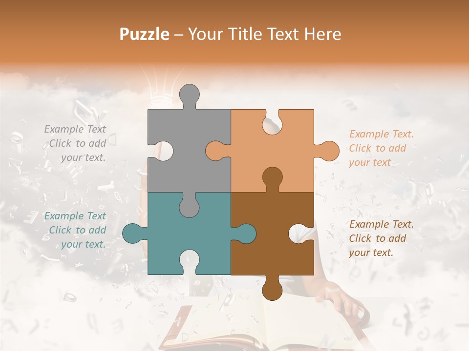 Scholar Book Pupil PowerPoint Template