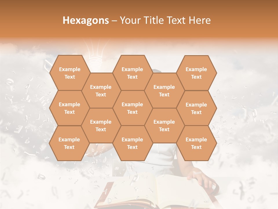 Scholar Book Pupil PowerPoint Template