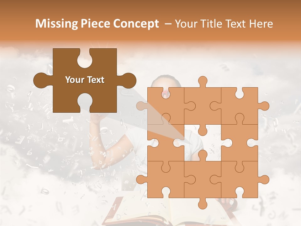 Scholar Book Pupil PowerPoint Template