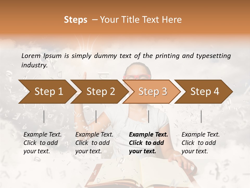 Scholar Book Pupil PowerPoint Template