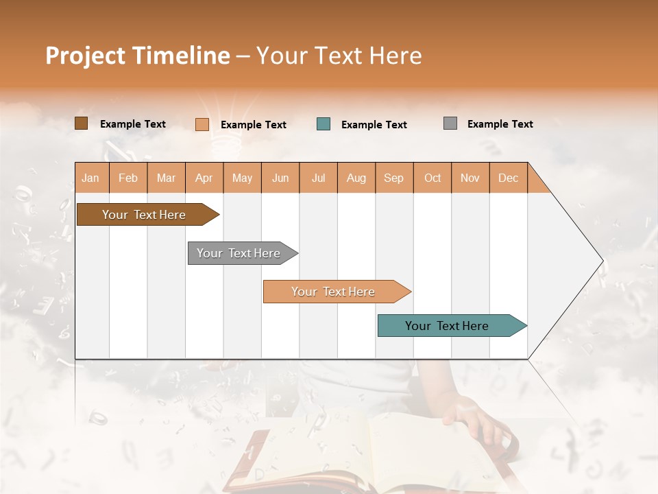 Scholar Book Pupil PowerPoint Template