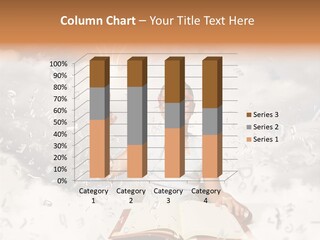 Scholar Book Pupil PowerPoint Template