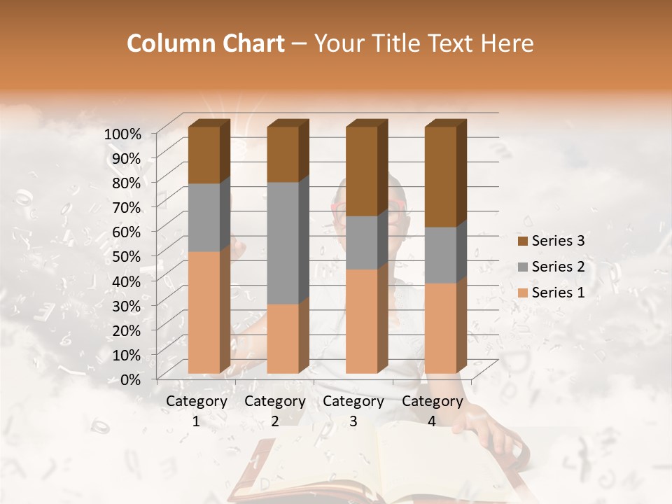 Scholar Book Pupil PowerPoint Template
