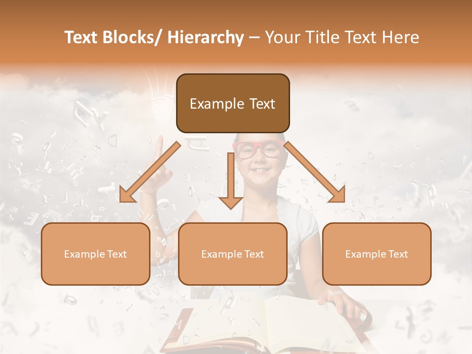 Scholar Book Pupil PowerPoint Template