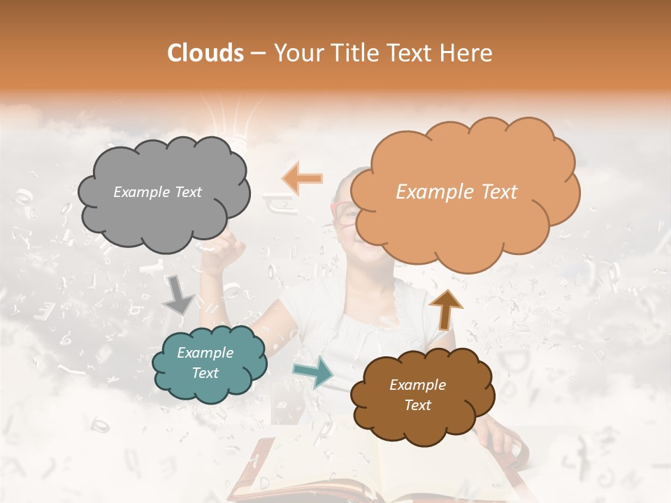 Scholar Book Pupil PowerPoint Template